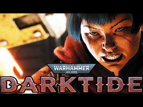 First Look At Warhammer 40k Darktide Assassination Mission | 4 Player COOP |  MFGAMETIME