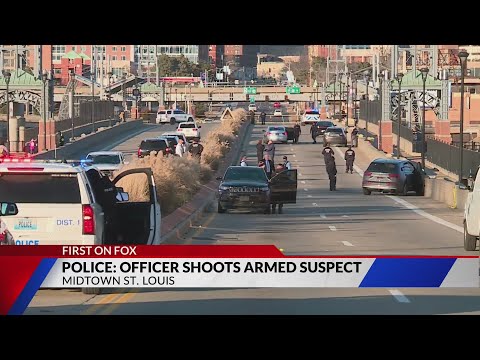 Officer shoots armed suspect after car break-ins in St. Louis, three arrested