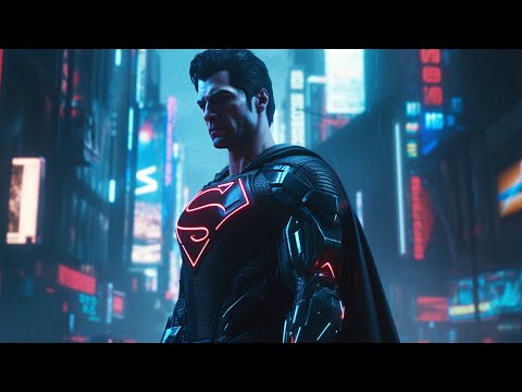 3 Hours of Soothing Man of Steel + Blade Runner Vibes - Deep Ambient Cyberpunk Relaxation Music