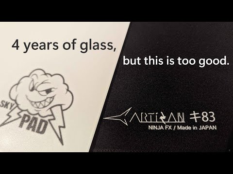 the most consistent cloth mousepad in existence is making me quit glass. (Artisan Key83 Review)