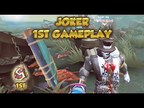 (1st Smiley Face) Joker 1st Gameplay | Identity V| 第五人格 | アイデンティティV