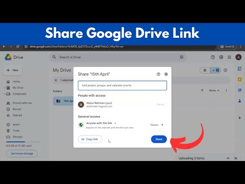 How to Share Google Drive Link Publicly (Quick & Simple)