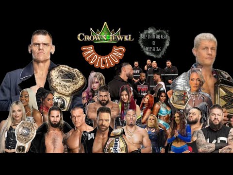 Deep Into The Heart of Wrestling- Crown Jewel Predictions. #wwe.  #romanreigns. #crownjewel.