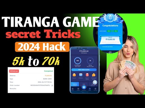 tiranga colour protection game trick 2024 / tiranga game hack apk mod / tiranga game kaise khele