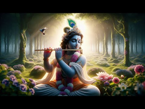 Krishna Flute Music || Morning Meditation Yoga Music, Relaxing Music For Stress Relief, Study Music