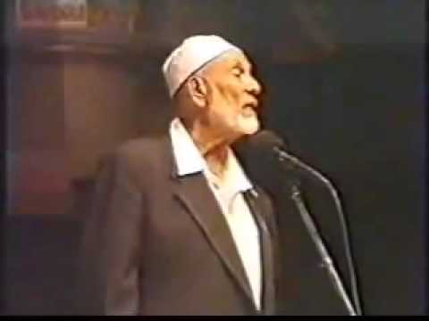 Girl shocked after getting her answer_"Ahmed Deedat"