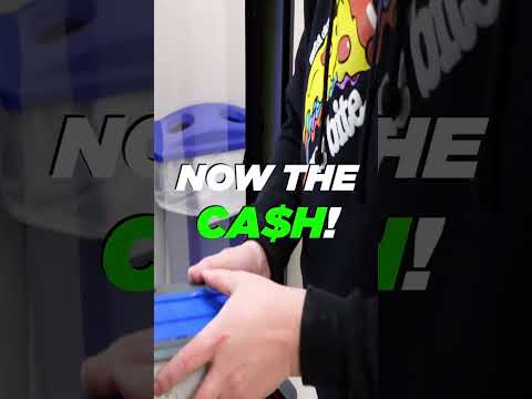 How Much Money Did This Vending Machine Make?!