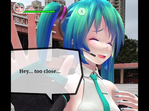 【AR fight Coronavirus】Social Distancing with Miku