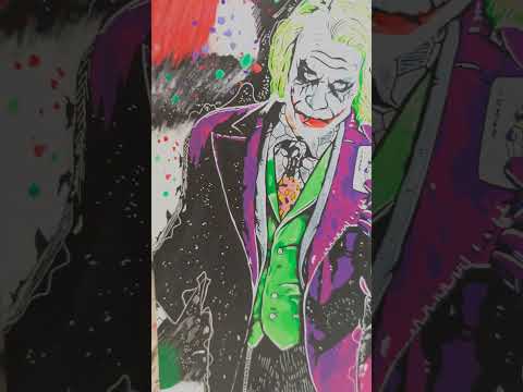 Joker PS5 Cover #joker #ps5 #holidayswithyoutube #art #painting