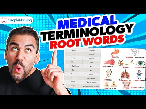 Medical Terminology Lesson on Root Words | Nursing Students NCLEX Review SimpleNursing