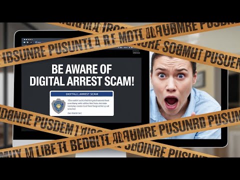 Be Aware Of Digital Arrest Scam! || Digital Arrest Kya Hai? - Isse Bache Kaise?