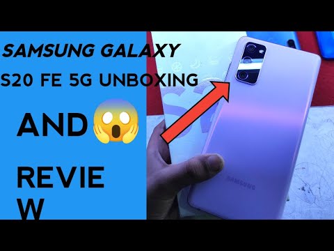 SAMSUNG GALAXY S20 FE 5G 😱😱😱👍 UNBOXING AND REVIEW 📱😉 || WITH BOX WITH ORGINAL BILL ONLY 30K 👍🔥 💯||