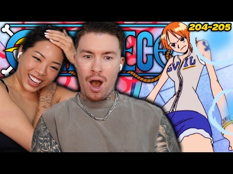 NAMI & LUFFY TEAM UP! | One Piece G8 Arc Episode 204-205 Reaction