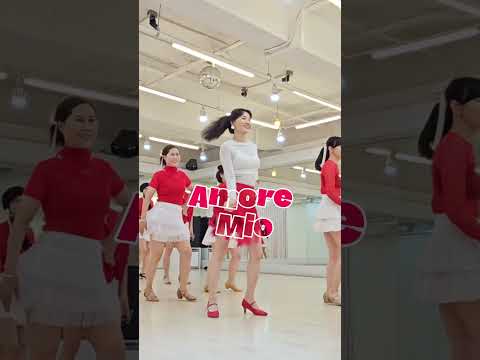 Amore Mio Line Dance | 아모레 미오 #윤정혜 #dance #라인댄스 #오늘도라인하세요 #kpop #라인댄스퀸