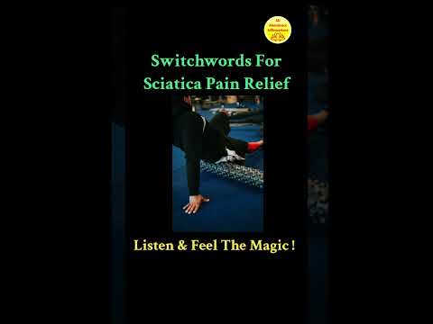 Relieve Sciatica Pain - Switchwords ! Magic Has No Logic !#shorts #shortvideo #viral #youtubeshorts