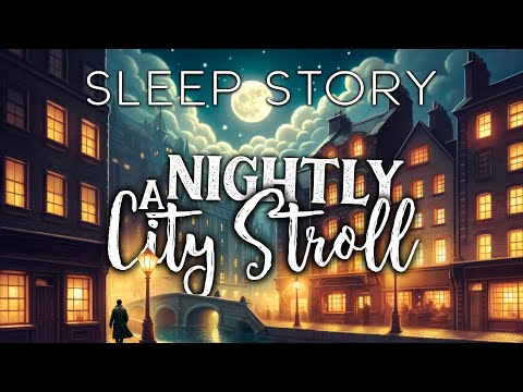 A Nighttime City Walk: A Soothing Bedtime Story