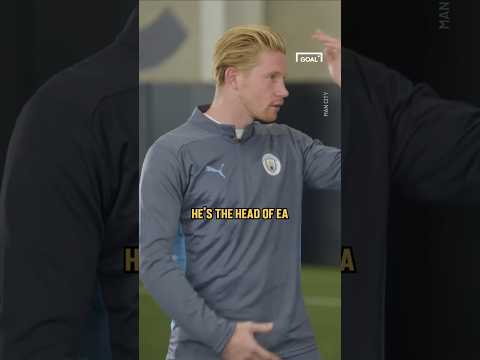 De Bruyne ROASTS Erling Haaland over his FC 25 card 🤣 #shorts #football #soccer