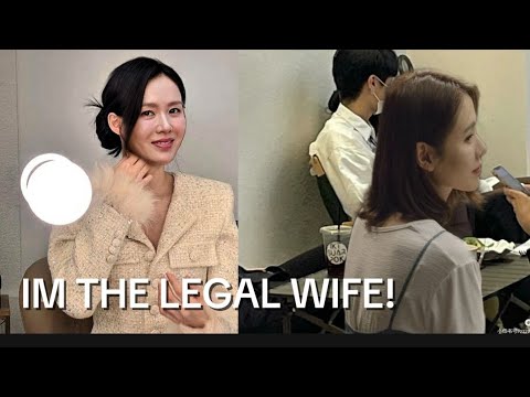 SON YE JIN SHOCKING REVELATION! IM FIGHTING FOR OUR MARRIAGE! IM THE LEGAL WIFE!