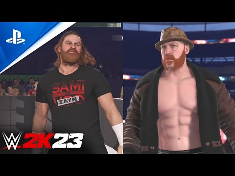 WWE 2K23 Entrances - Sheamus & Sami Zayn (PS5 Early Access)