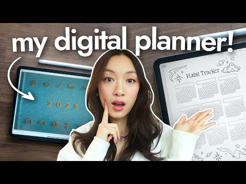 My DIGITAL Planner for 2025! (How to set up for beginners)