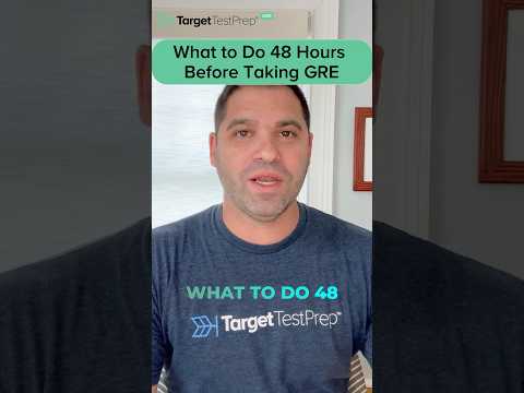 48 Hours Before GRE: Must-do Tips 📝| #GRE | #Shorts