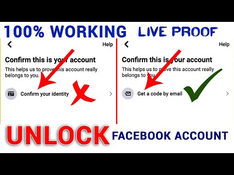 get a code by email ka option kaise laye facebook locked account me how to unlock facebook account