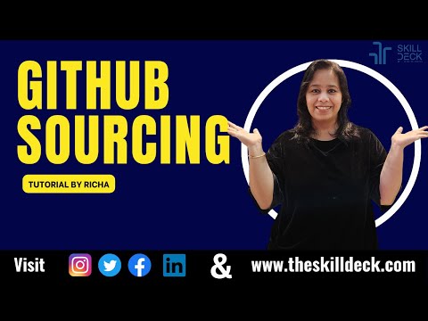 how to use github for sourcing - Tutorial by Richa