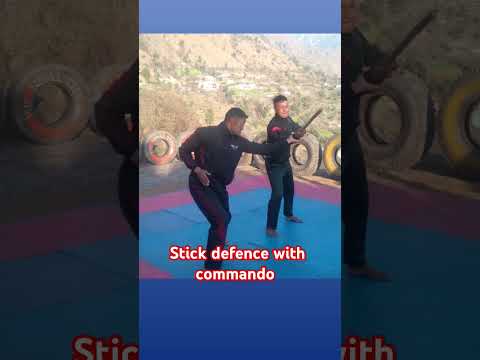 Stick defence with commando || Self defence || indianarmy self defence