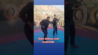 Stick defence with commando || Self defence || indianarmy self defence