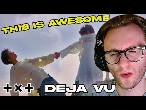 FIRST TIME REACTING TO TXT | 'Deja Vu' Official MV & (Anemoia Remix)' Lyric Video