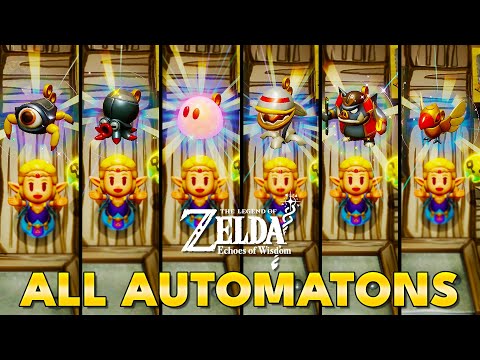 Zelda Echoes of Wisdom - How to Unlock ALL AUTOMATONS