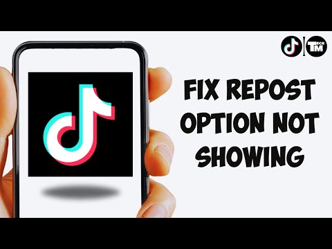 How To Fix Repost Option Not Showing on TikTok