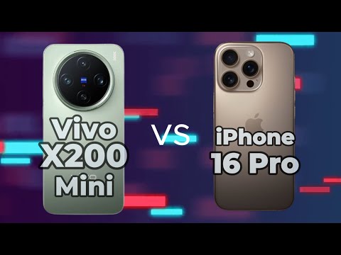 Vivo X200 mini vs iPhone 16 Pro comparison