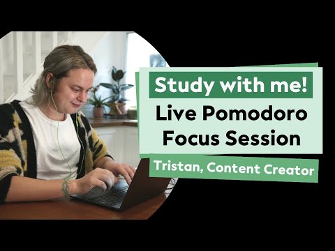 Study With Me | 25 minute Body Doubling Session (For Study or Work)