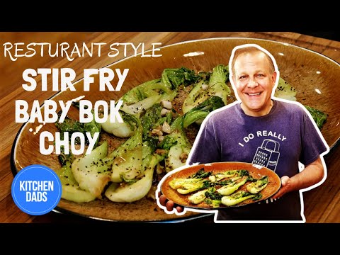 How to Cook Baby Bok Choy | Garlic Stir Fry Baby Bok Choy