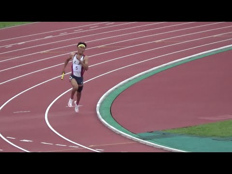 【2021青森県選手権】 男女混合4×400mR決勝1組目