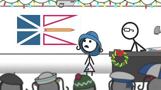 🎄 Grey Grades Canada's Flags!  (And Merry Xmas!) 🎄