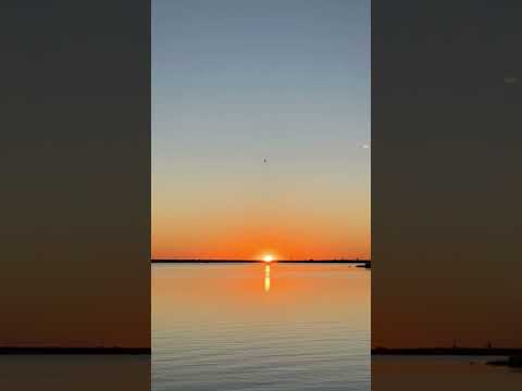 Time-lapse Sunset Over Mobile Bay. #sunset #water #bay