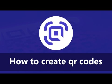 How to create QR codes