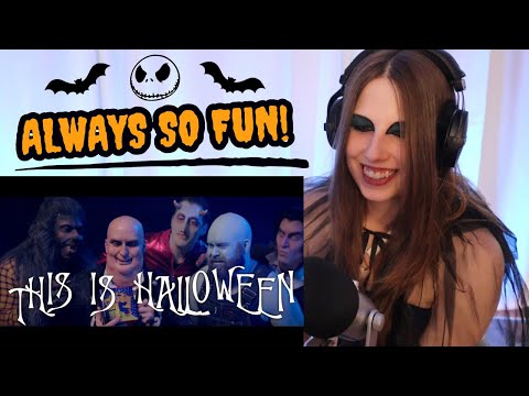 VoicePlay - This Is Halloween - Nightmare Before Christmas | Reaction as Floor Jansen | ROCKTOBER