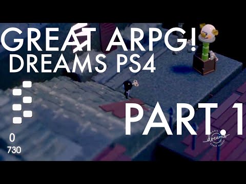 Dreams PS4: Early Access Gameplay #DreamsPS4 #MadeInDreams Character FPS Universeドリームズユニバース