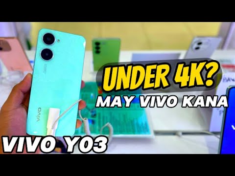 VIVO Y03 | UNDER 4k LANG  TO MAY VIVO SMARTPHONE KANA , NAKA HELIO G85 PA 😳