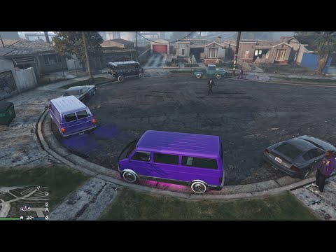 GTA Online - Killer Clowns - Junker, Van and Sleeper Car Meet