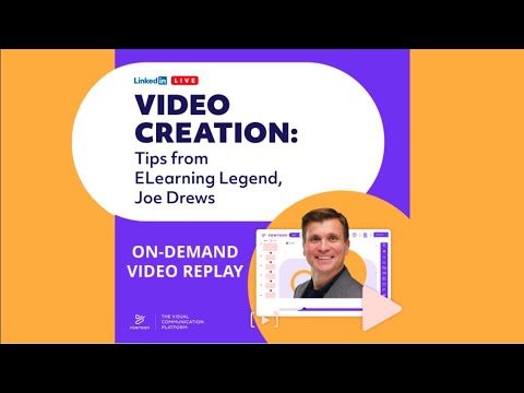 Video Creation Tips from ELearning Legend, Joe Drews [Webinar Replay]