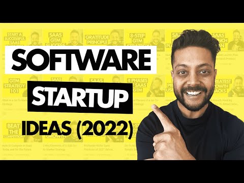 Software Startup Ideas in 2022 | SaaS