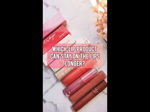 Which lip product can stay longer on the lips?