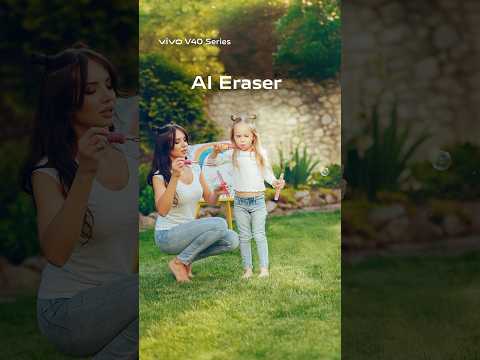 Transform Your Portraits with One Tap! | #vivoV40e AI Eraser