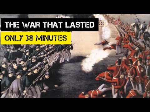 war that lasted only 38 minutes | shortest war | unknown historical facts | factsigraphy