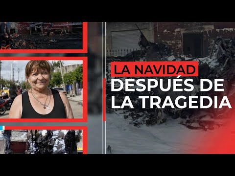 ASÍ PASARON LA NAVIDAD LAS FAMILIAS QUE SE QUEDARON SIN CASA POR LA AVIONETA DE LOS BRITO