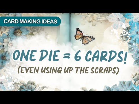 MUST SEE Birthday, anniversary, male card ideas! 6 Different cards using 1 craft die!